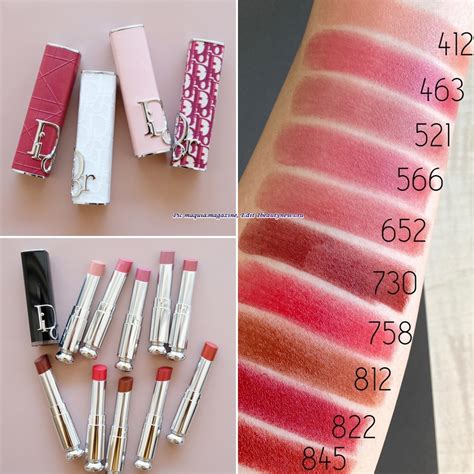 dior addict hydrating shine lipstick|dior addict shine lipstick swatches.